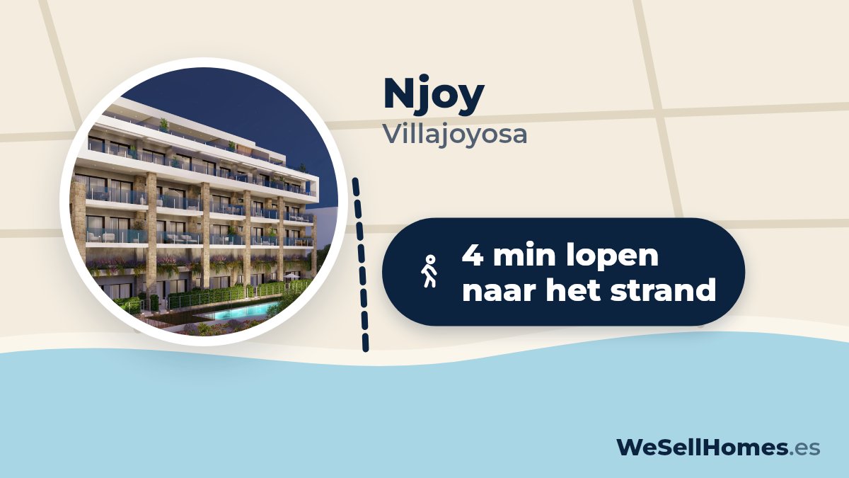 Njoy, Villajoyosa: 4 min lopen naar het strand