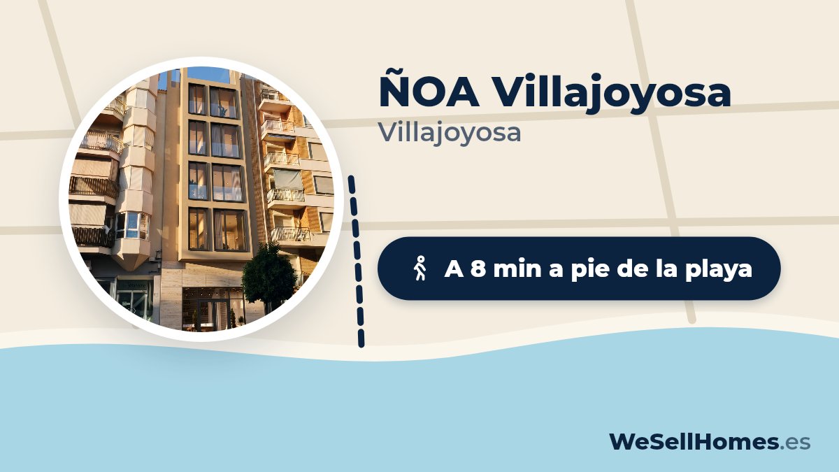 ÑOA Villajoyosa, Villajoyosa: A 8 min a pie de la playa