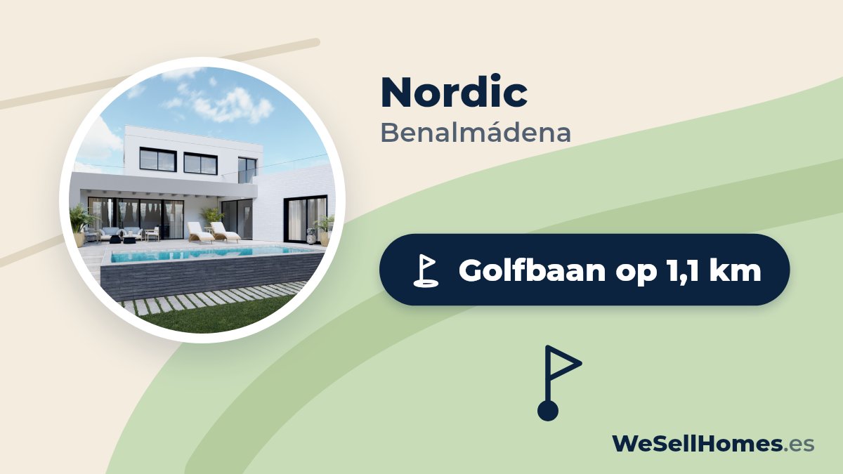 Nordic, Benalmádena: Golfbaan op 1,1 km