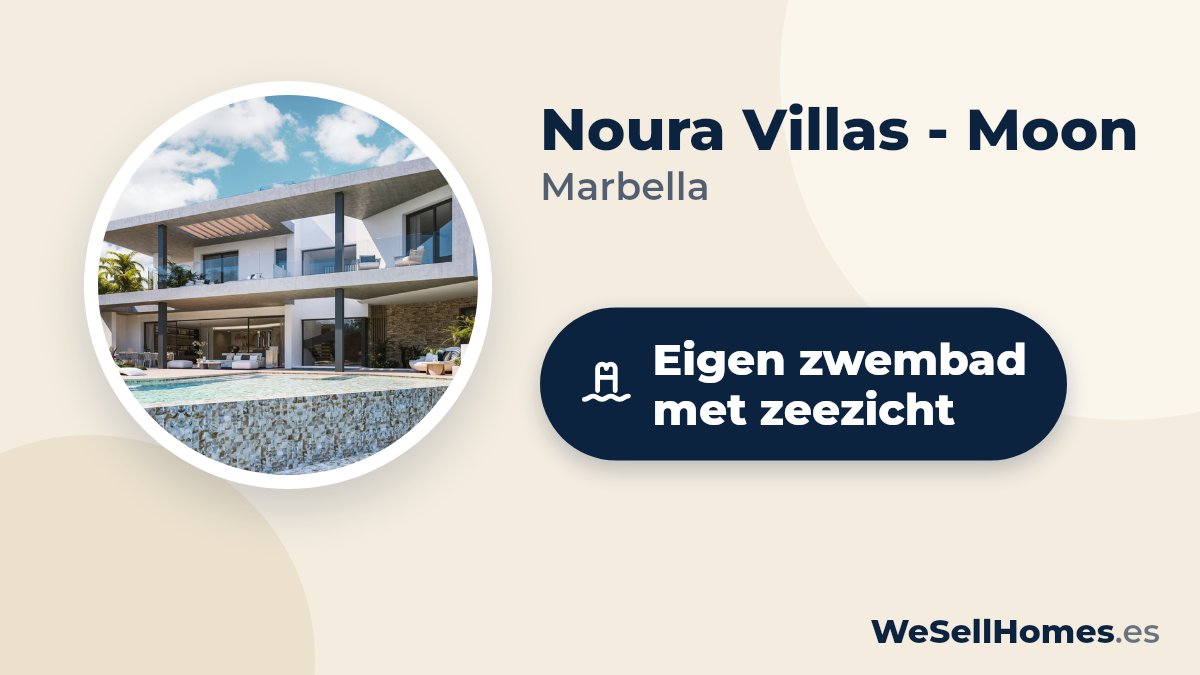 Noura Villas - Moon, Marbella: Eigen zwembad met zeezicht