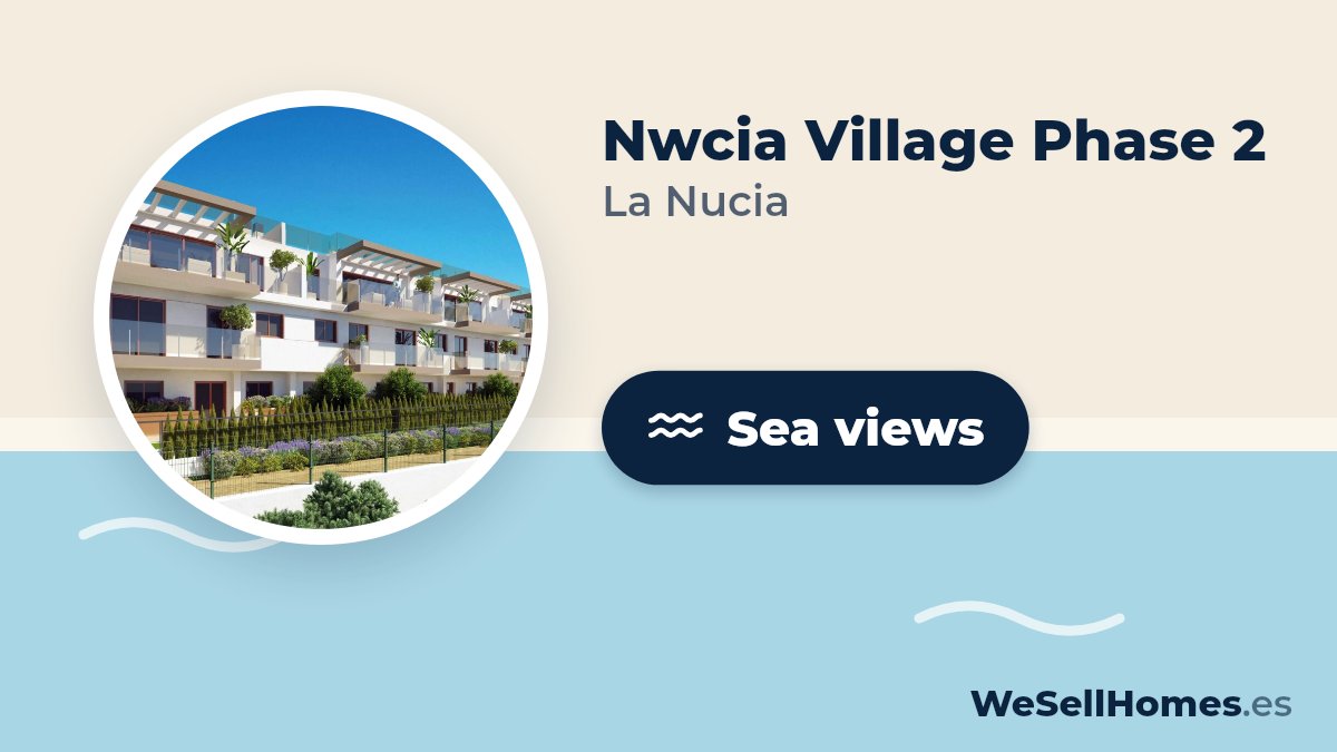 Nwcia Village Phase 2, La Nucia: Sea views