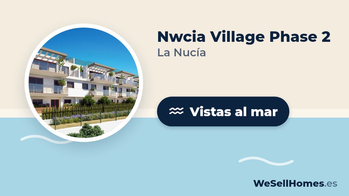 Nwcia Village Phase 2, La Nucía: Vistas al mar