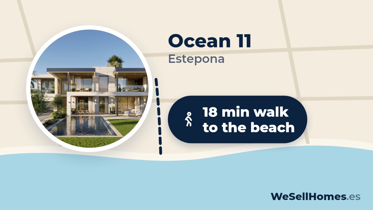 Ocean 11, Estepona: 18 min walk to the beach