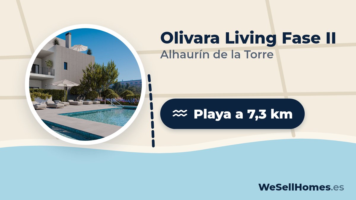 Olivara Living Fase II, Alhaurín de la Torre: Playa a 7,3 km