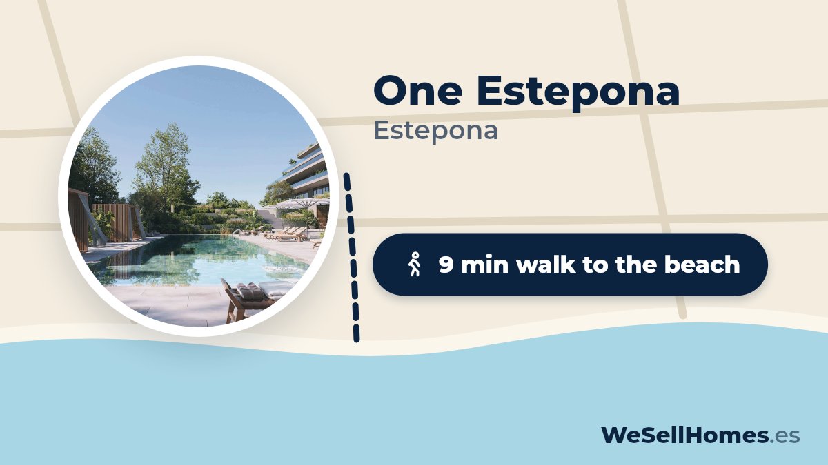 One Estepona, Estepona: 9 min walk to the beach