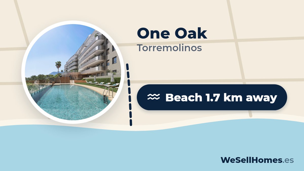 One Oak, Torremolinos: Beach 1.7 km away