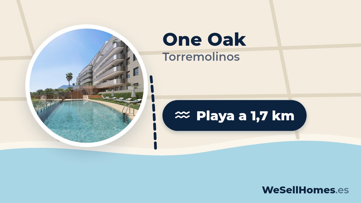 One Oak, Torremolinos: Playa a 1,7 km