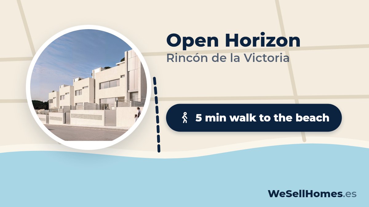 Open Horizon, Rincón de la Victoria: 5 min walk to the beach