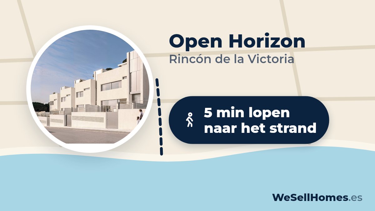 Open Horizon, Rincón de la Victoria: 5 min lopen naar het strand