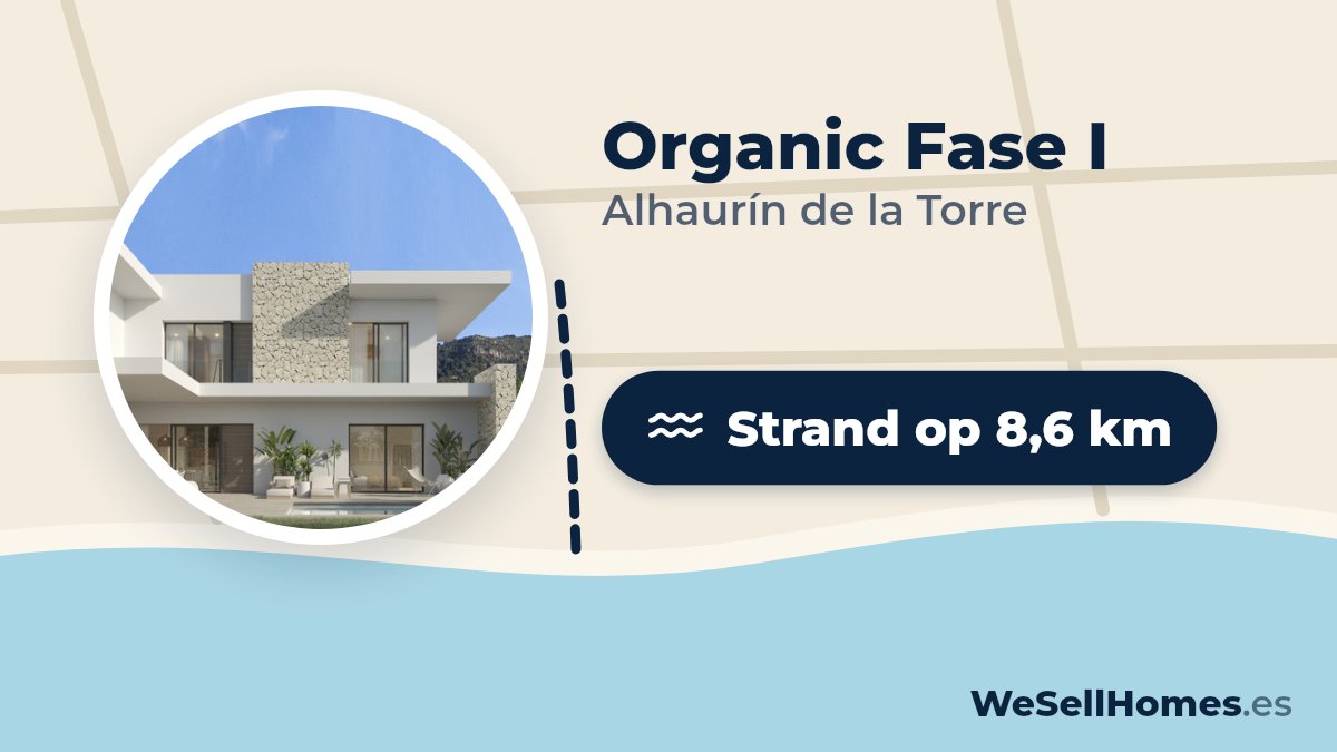 Organic Fase I, Alhaurín de la Torre: Strand op 8,6 km