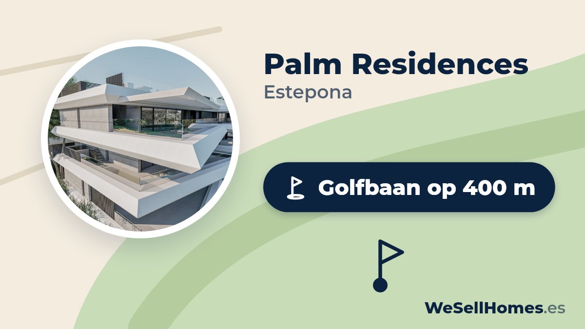 Palm Residences, Estepona: Golfbaan op 400 m