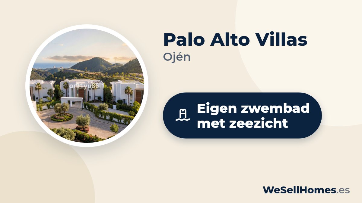 Palo Alto Villas, Ojén: Eigen zwembad met zeezicht