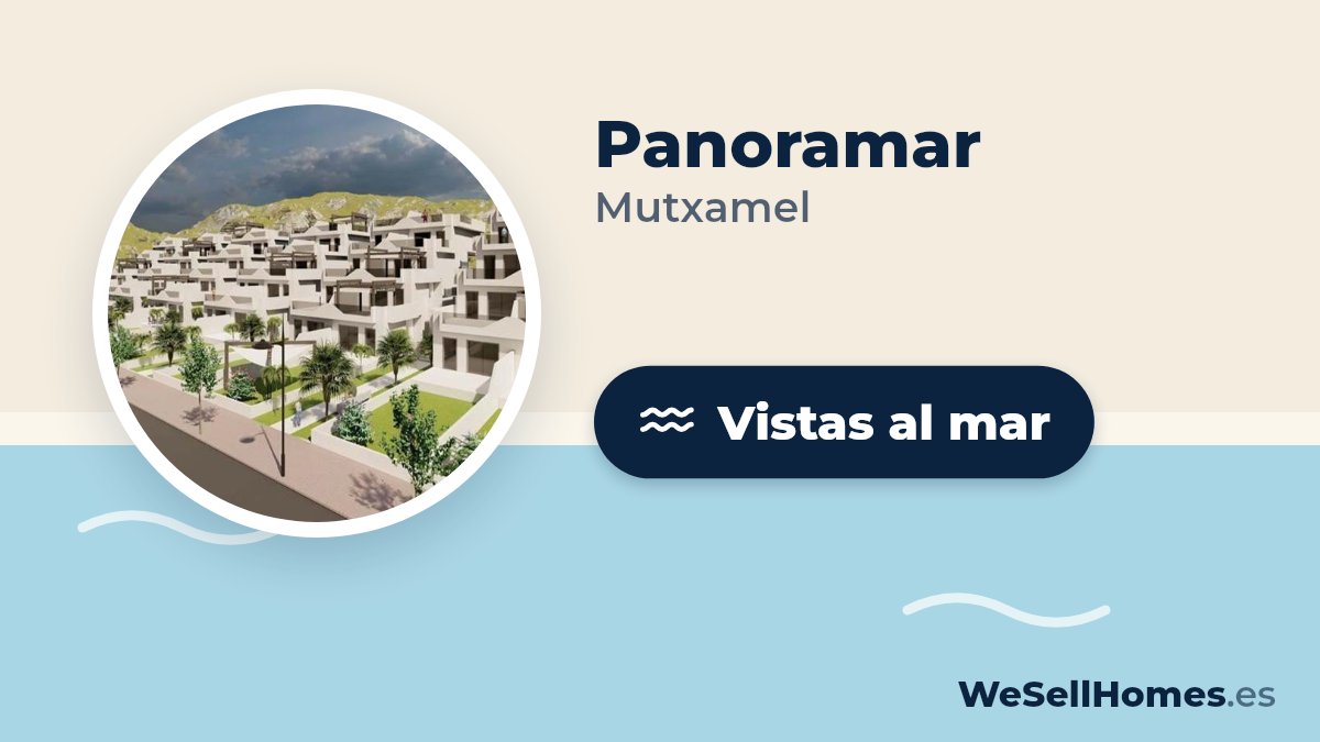 Panoramar, Mutxamel: Vistas al mar