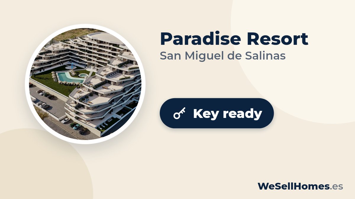 Paradise Resort, San Miguel de Salinas: Key ready
