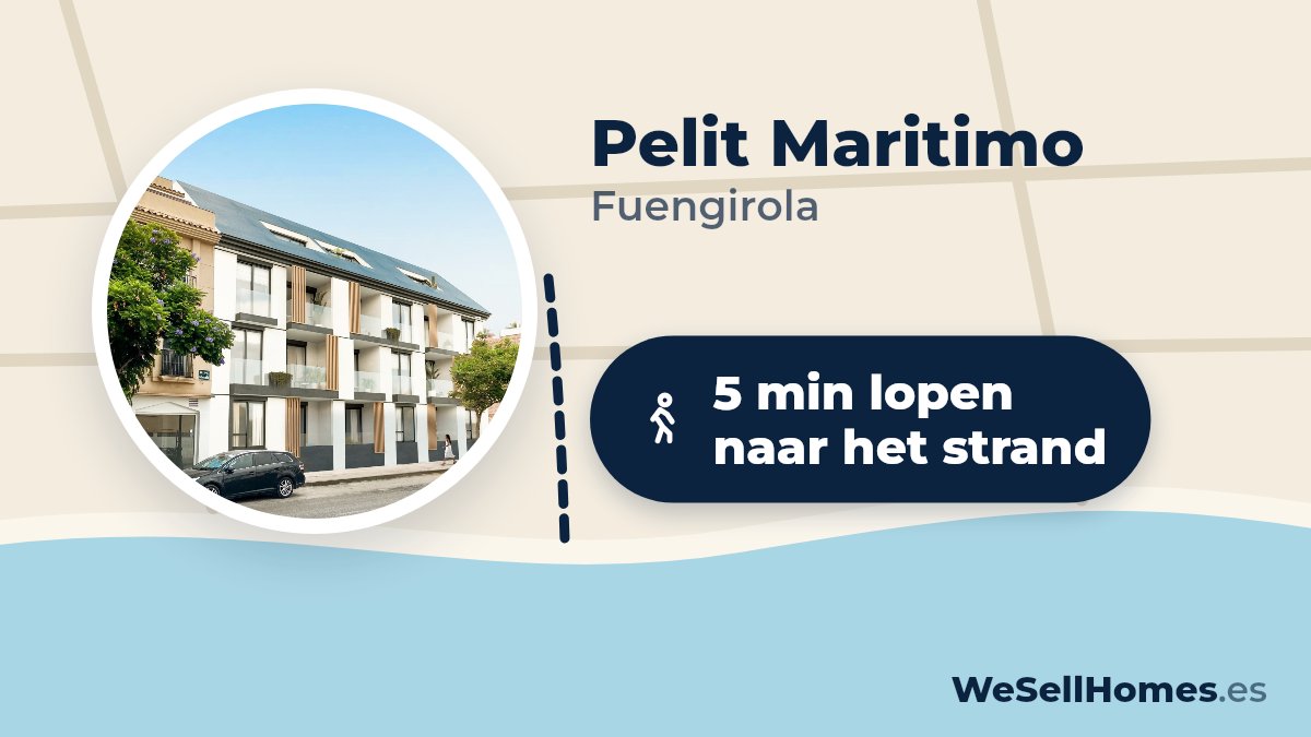 Pelit Maritimo, Fuengirola: 5 min lopen naar het strand