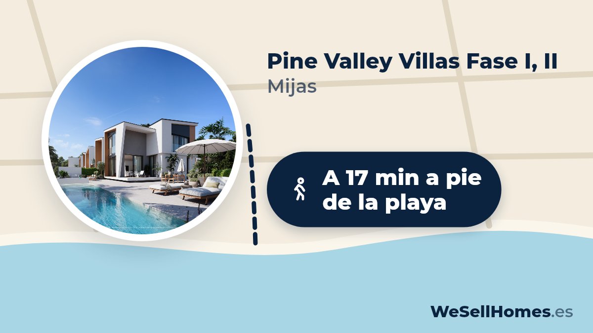 Pine Valley Villas Fase I, II, Mijas: A 17 min a pie de la playa