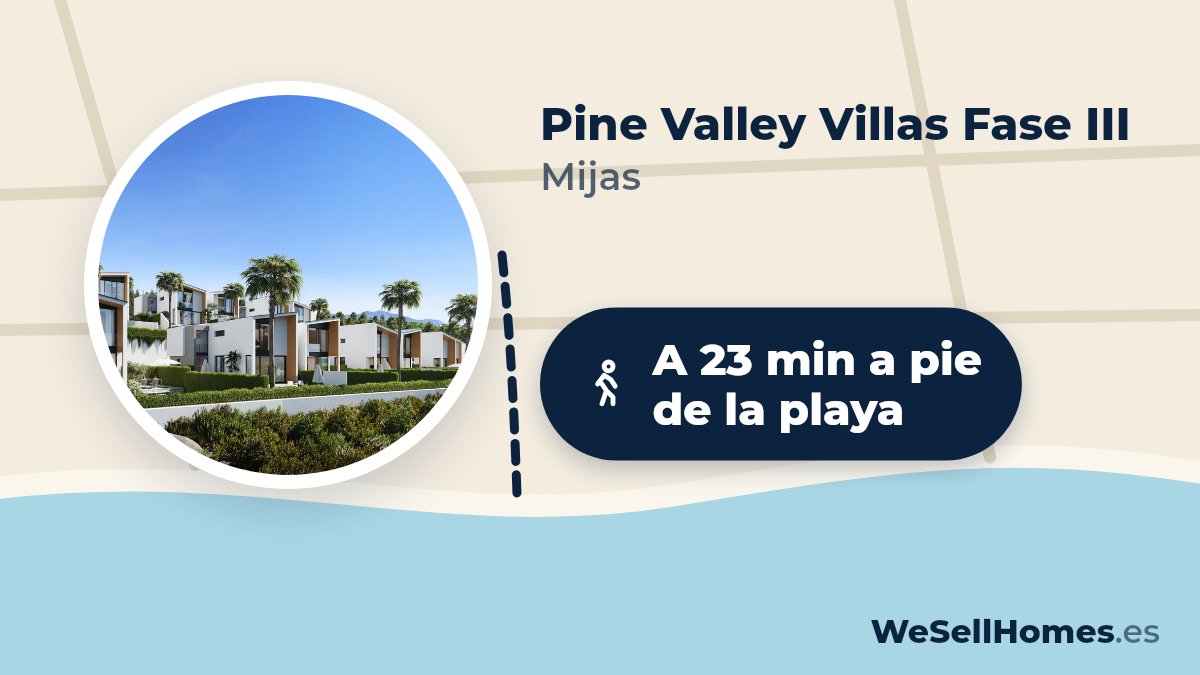 Pine Valley Villas Fase III, Mijas: A 23 min a pie de la playa