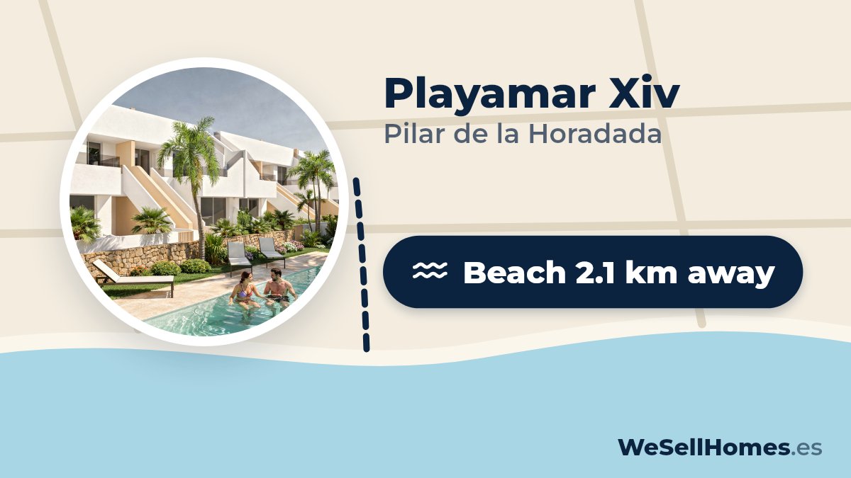 Playamar Xiv, Pilar de la Horadada: Beach 2.1 km away