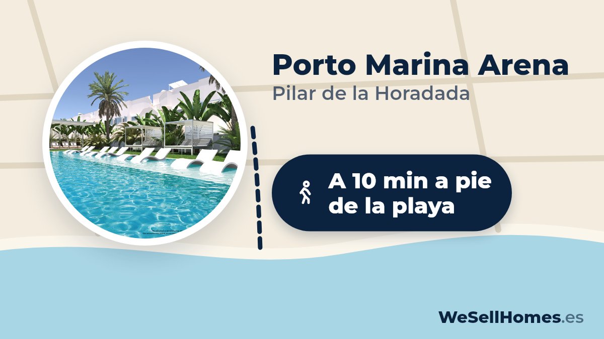 Porto Marina Arena, Pilar de la Horadada: A 10 min a pie de la playa