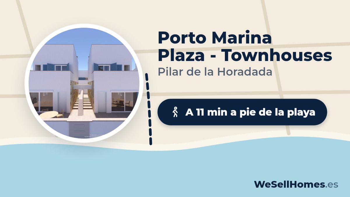 Porto Marina Plaza - Townhouses, Pilar de la Horadada: A 11 min a pie de la playa