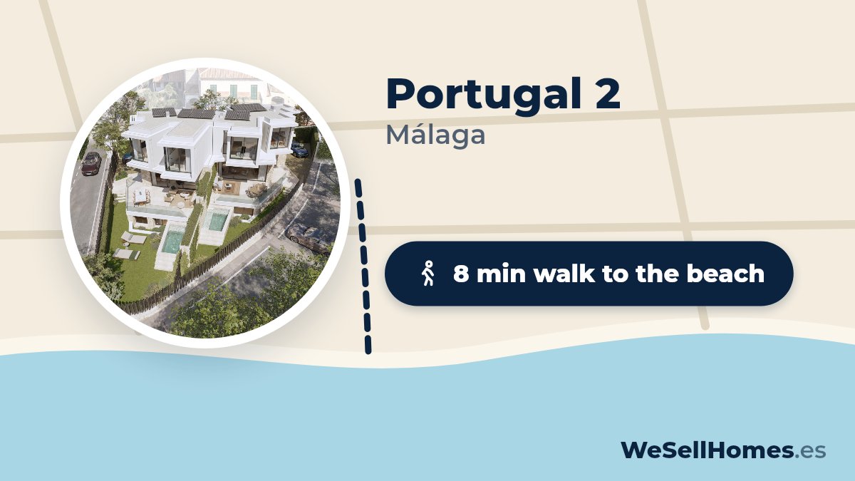 Portugal 2, Málaga: 8 min walk to the beach