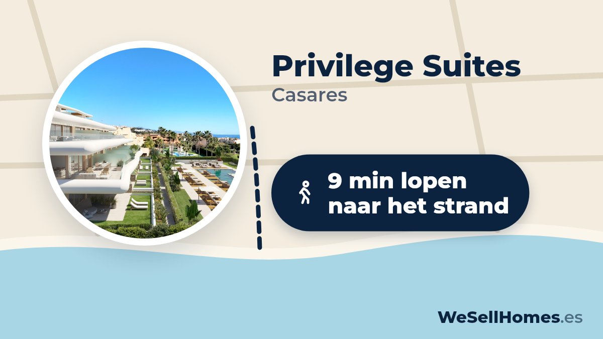 Privilege Suites, Casares: 9 min lopen naar het strand