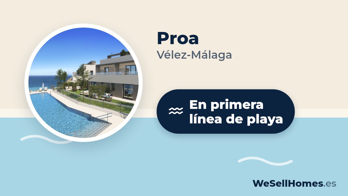 Proa, Vélez-Málaga: En primera línea de playa