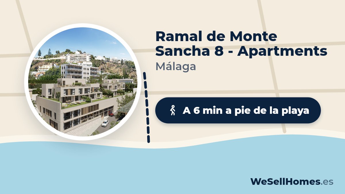 Ramal de Monte Sancha 8 - Apartments, Málaga: A 6 min a pie de la playa