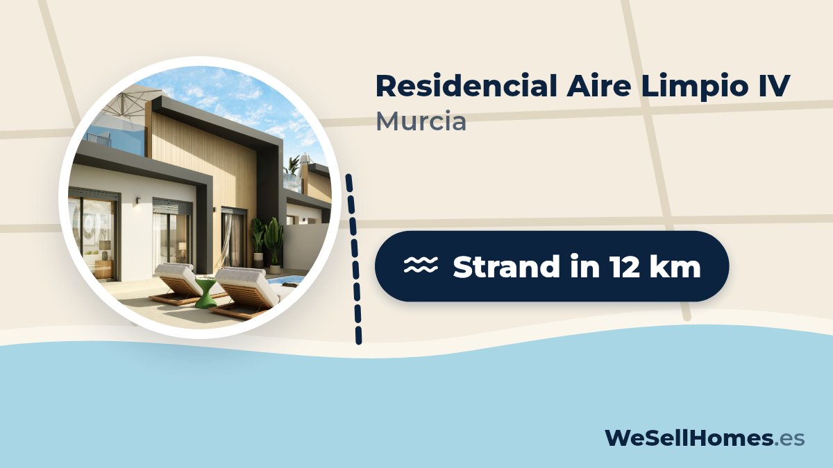 Residencial Aire Limpio IV, Murcia: Strand in 12 km
