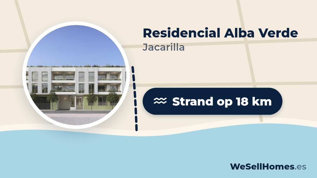 Residencial Alba Verde, Jacarilla: Strand op 18 km