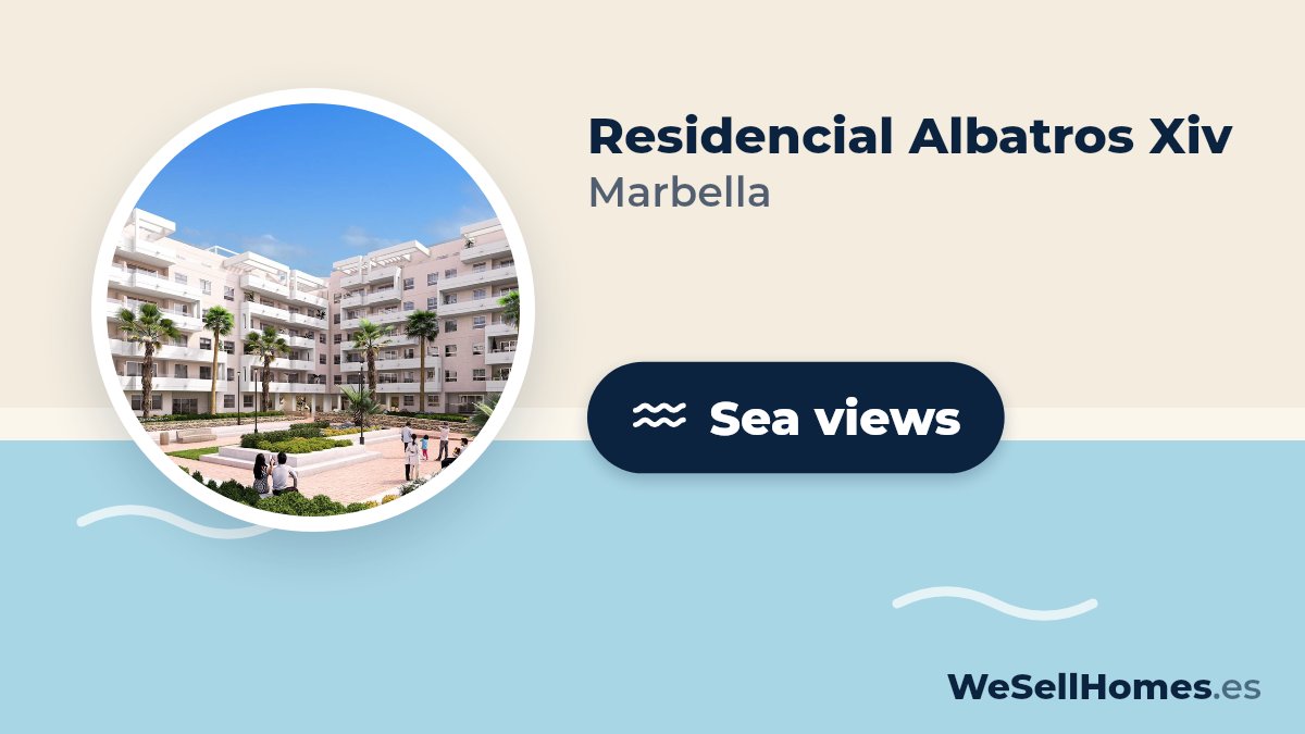 Residencial Albatros Xiv, Marbella: Sea views