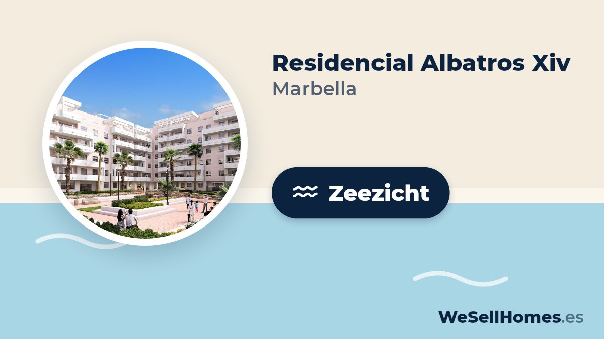 Residencial Albatros Xiv, Marbella: Zeezicht
