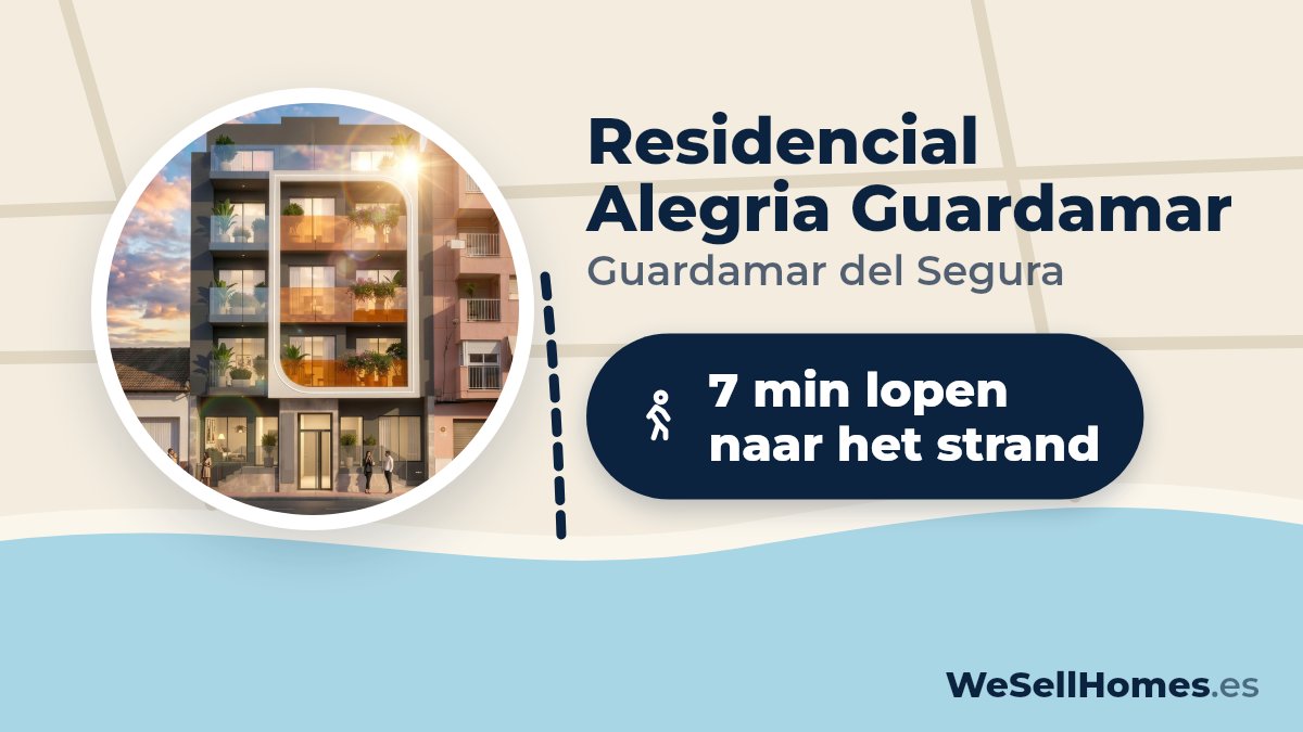 Residencial Alegria Guardamar, Guardamar del Segura: 7 min lopen naar het strand