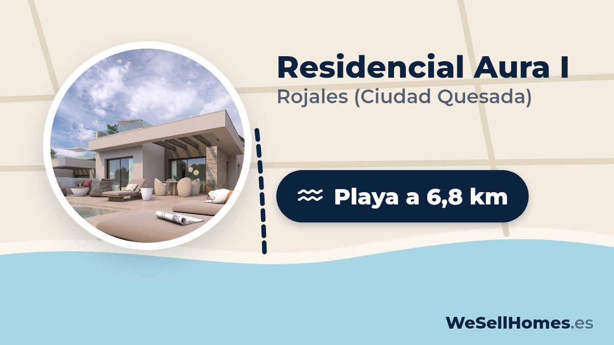 Residencial Aura I, Rojales (Ciudad Quesada): Playa a 6,8 km