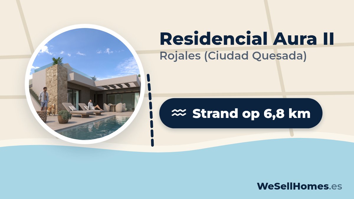 Residencial Aura II, Rojales (Ciudad Quesada): Strand op 6,8 km