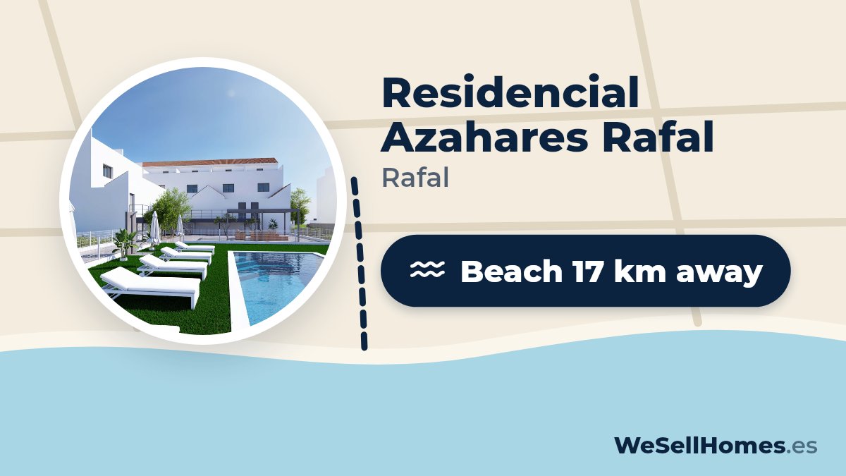 Residencial Azahares Rafal, Rafal: Beach 17 km away