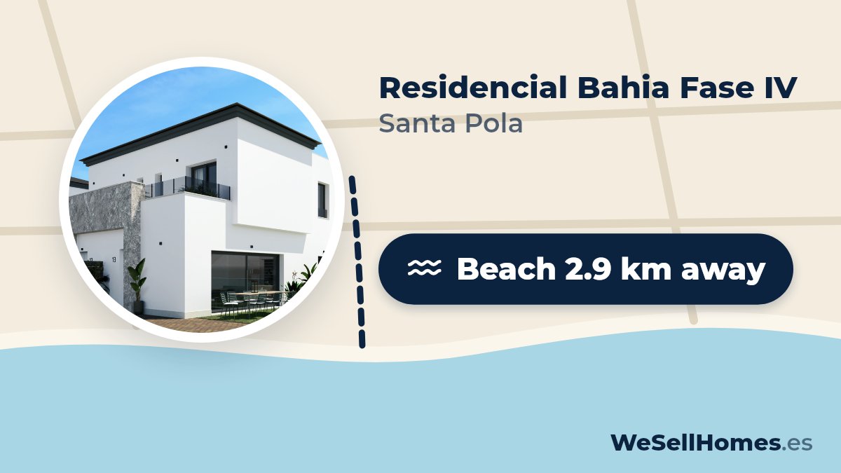 Residencial Bahia Fase IV, Santa Pola: Beach 2.9 km away