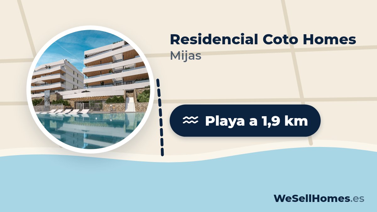 Residencial Coto Homes, Mijas: Playa a 1,9 km