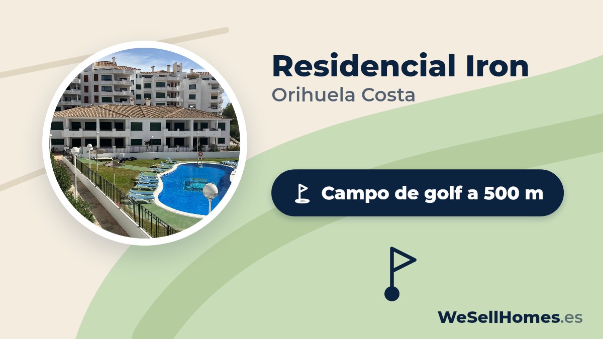 Residencial Iron, Orihuela Costa: Campo de golf a 500 m