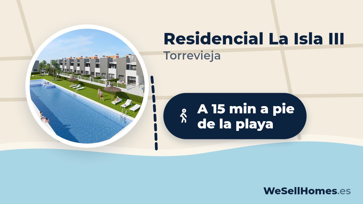 Residencial La Isla III, Torrevieja: A 15 min a pie de la playa