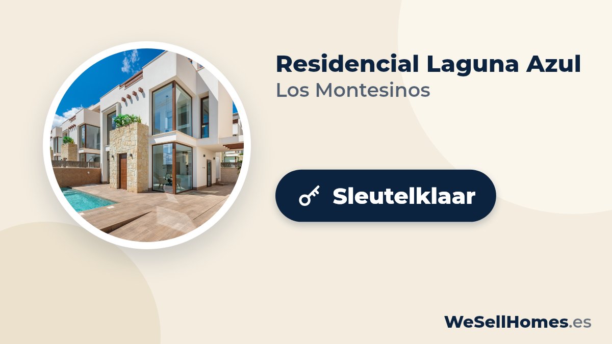Residencial Laguna Azul, Los Montesinos: Sleutelklaar