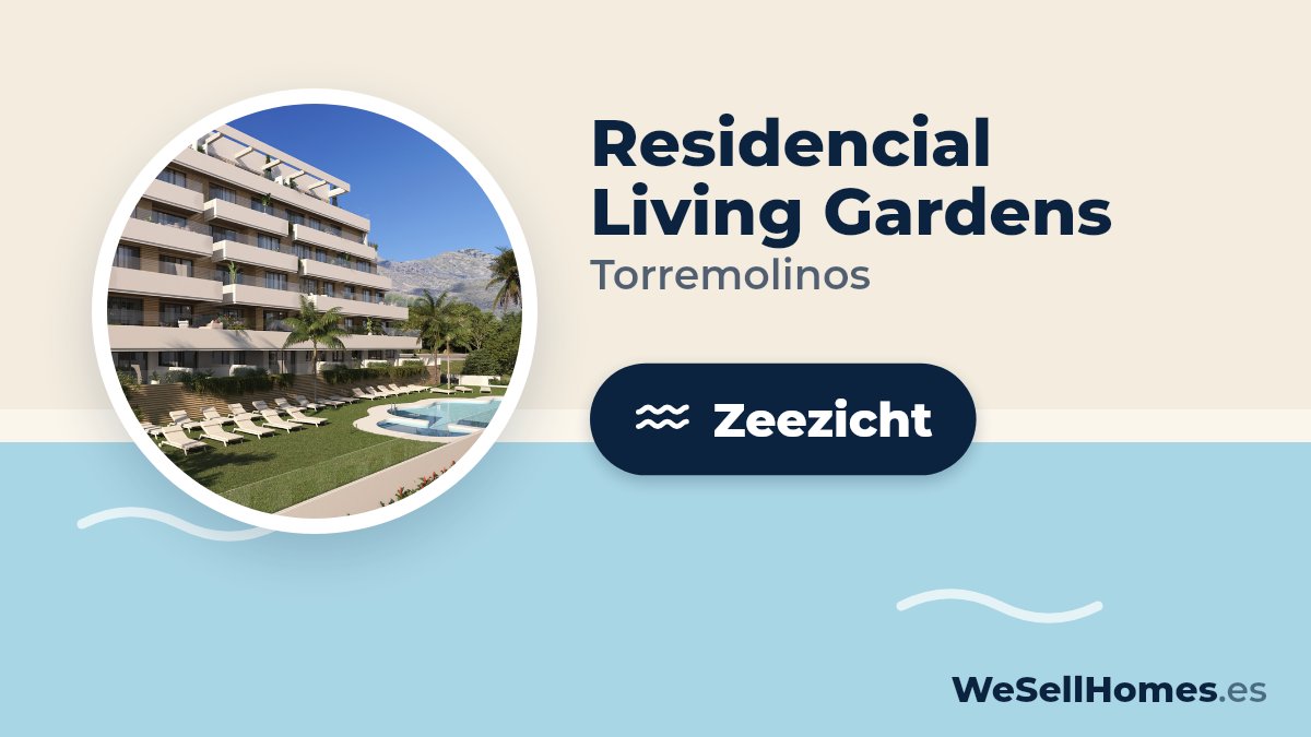 Residencial Living Gardens, Torremolinos: Zeezicht
