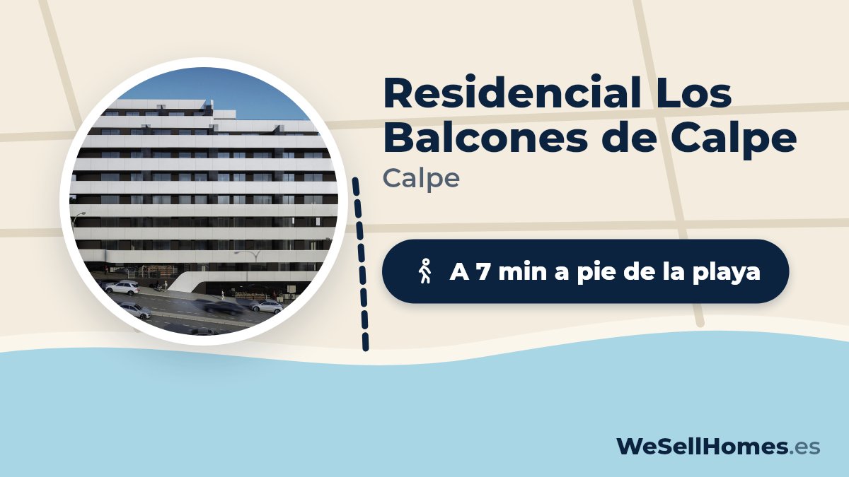Residencial Los Balcones de Calpe, Calpe: A 7 min a pie de la playa