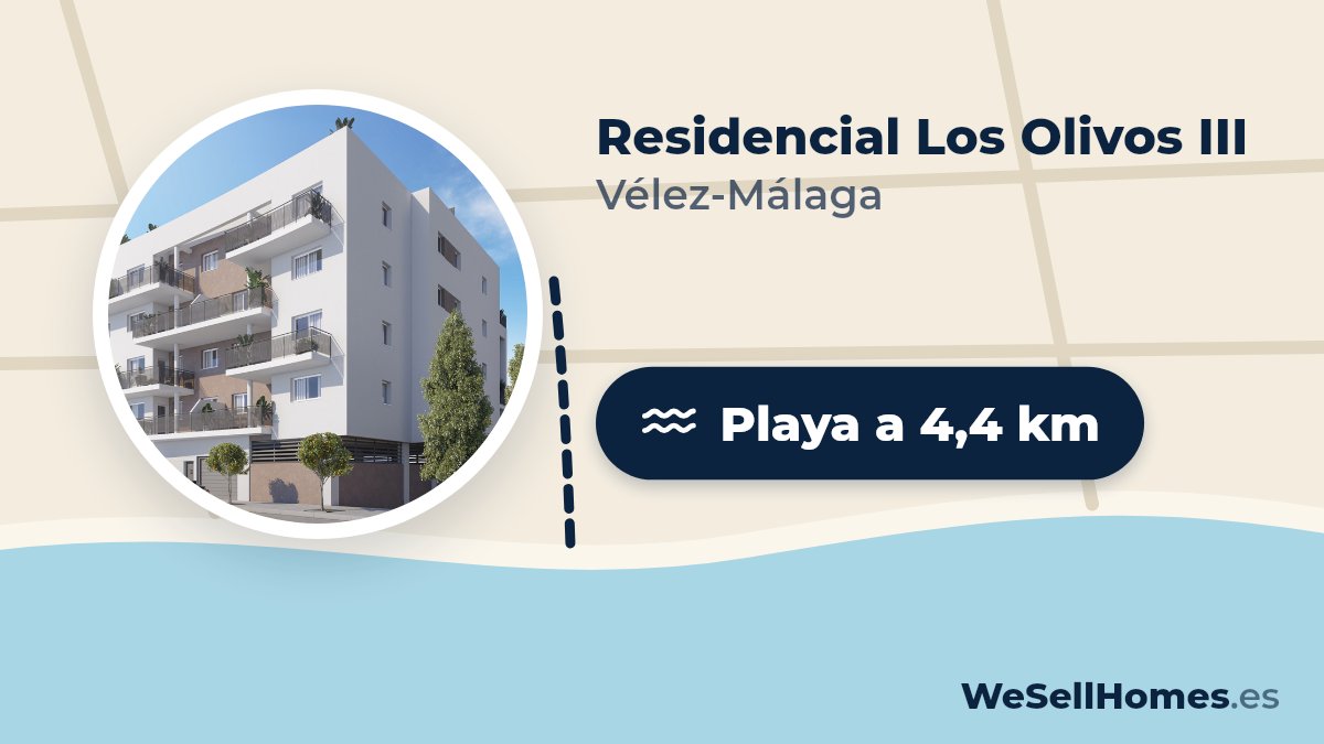 Residencial Los Olivos III, Vélez-Málaga: Playa a 4,4 km