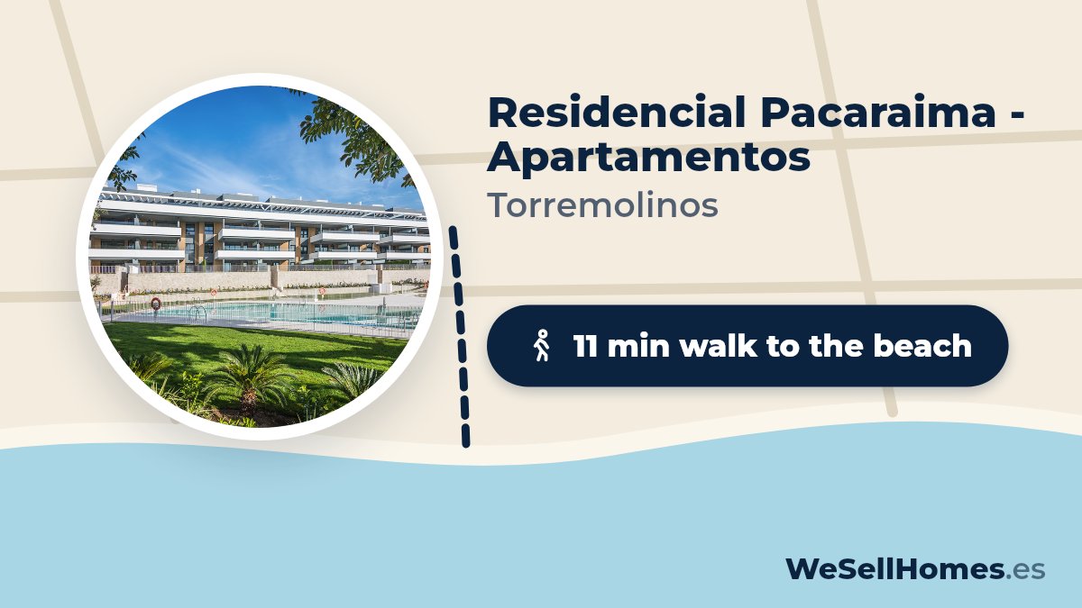 Residencial Pacaraima - Apartamentos, Torremolinos: 11 min walk to the beach
