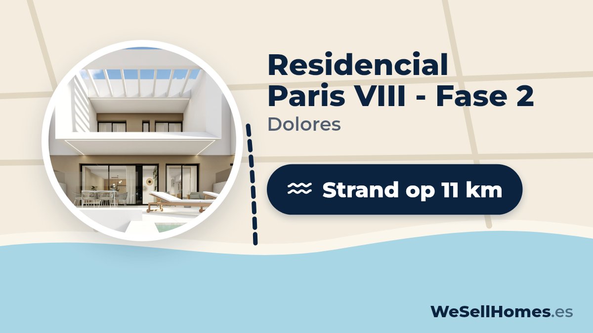 Residencial Paris VIII - Fase 2, Dolores: Strand op 11 km