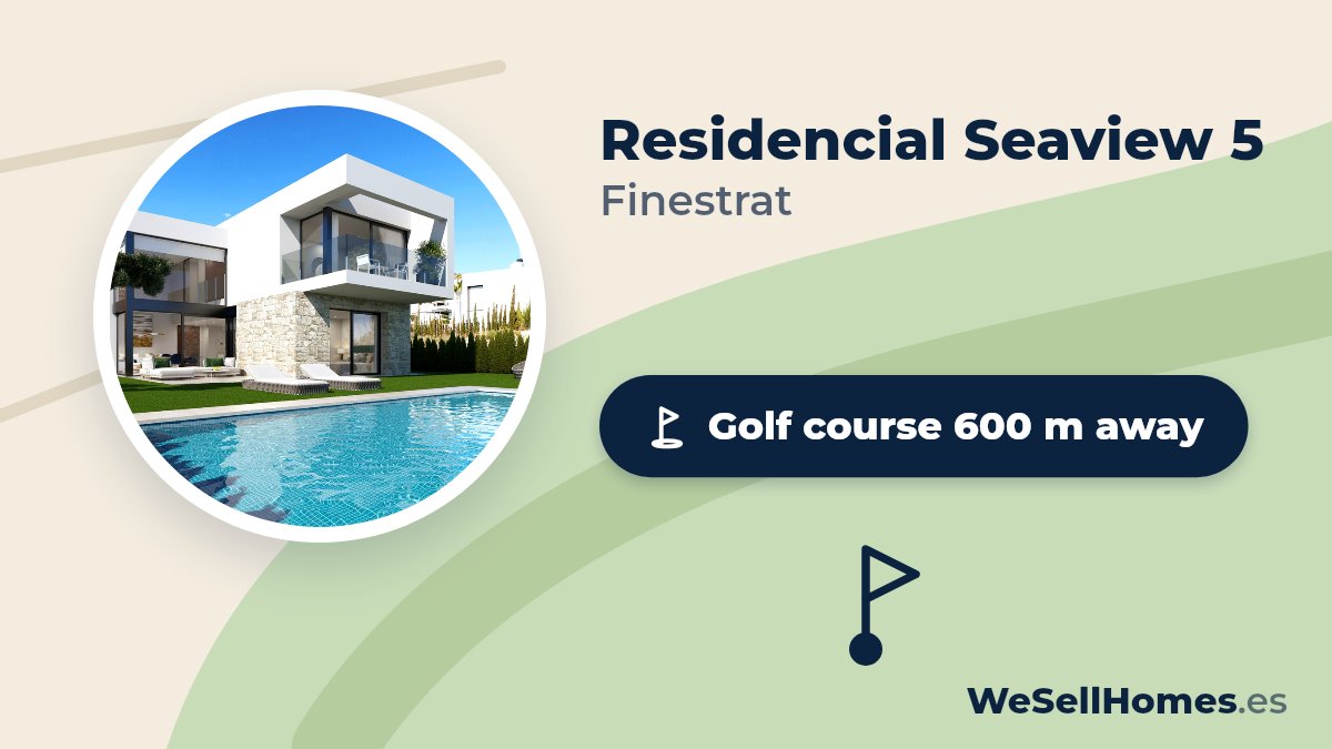 Residencial Seaview 5, Finestrat: Golf course 600 m away