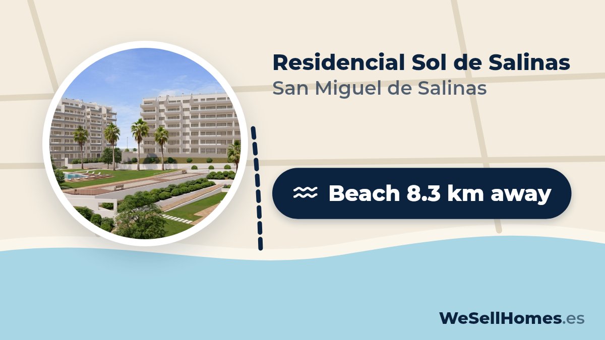 Residencial Sol de Salinas, San Miguel de Salinas: Beach 8.3 km away