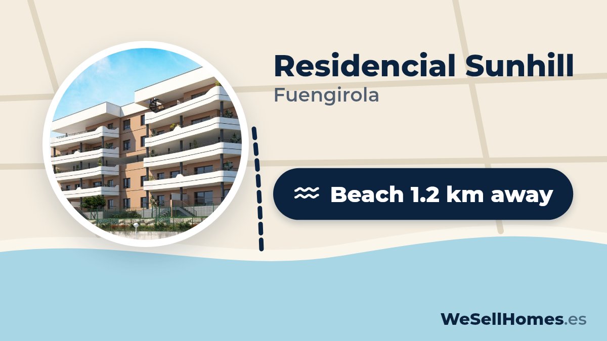Residencial Sunhill, Fuengirola: Beach 1.2 km away