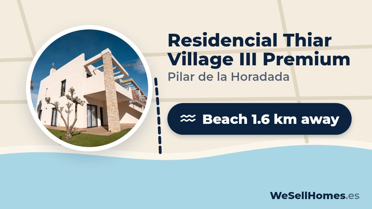 Residencial Thiar Village III Premium, Pilar de la Horadada: Beach 1.6 km away